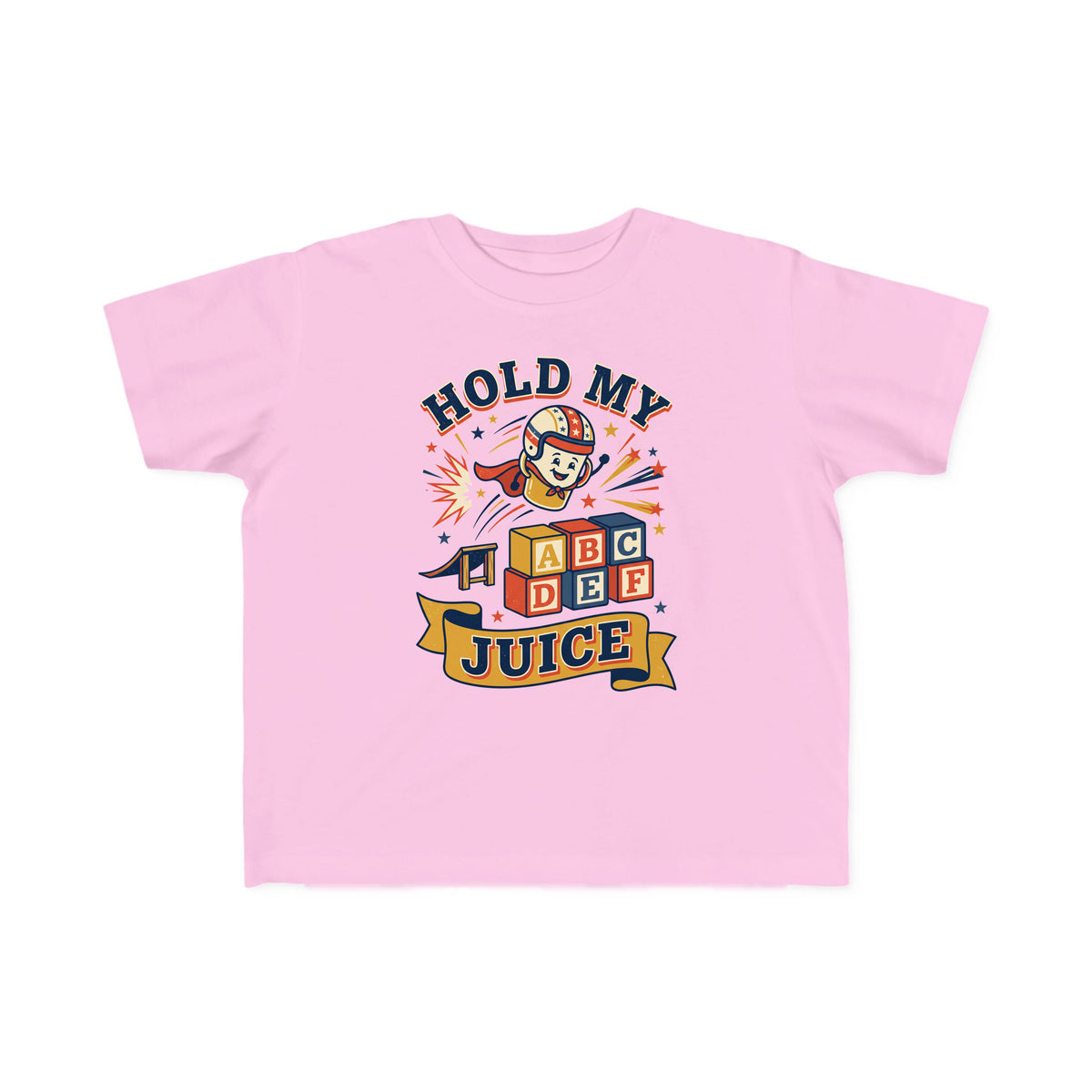 Hold My Juice toddler tee – Pink shirt