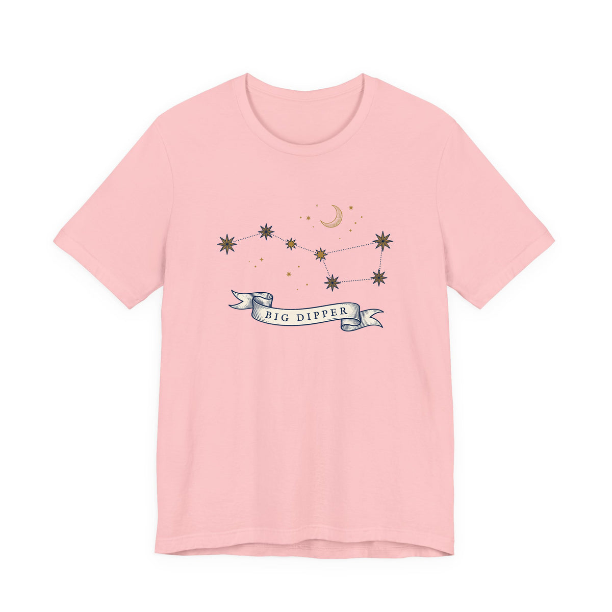 Big Dipper adult tee – Pink shirt