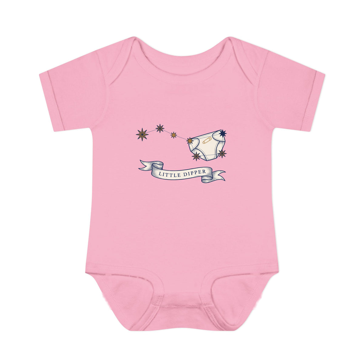 Little Dipper onesie – Pink shirt