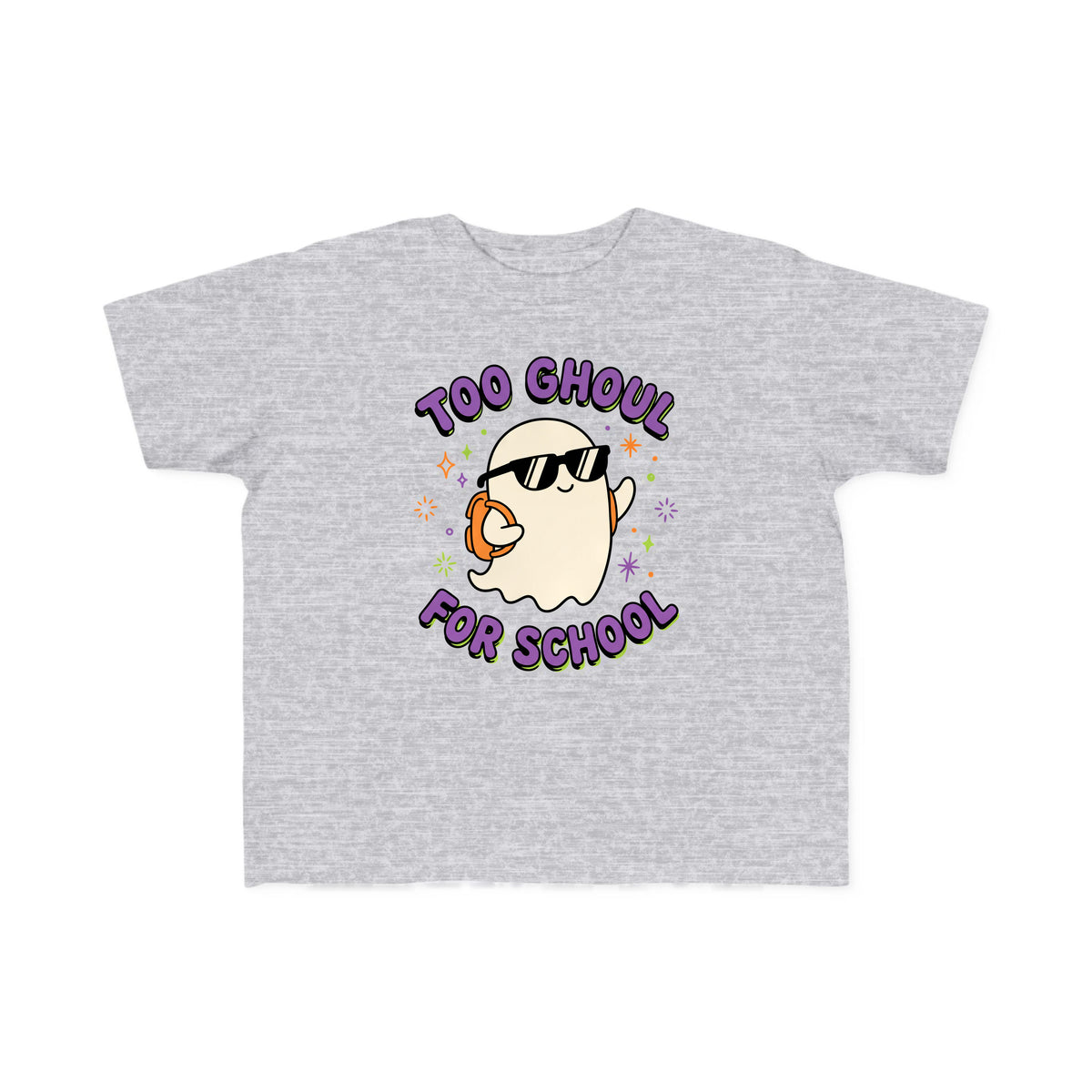 Too Ghoul for School toddler tee – Heather shirt