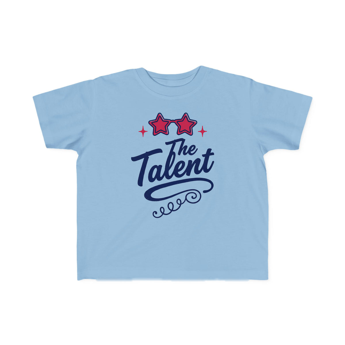 The Talent toddler tee – Light Blue shirt